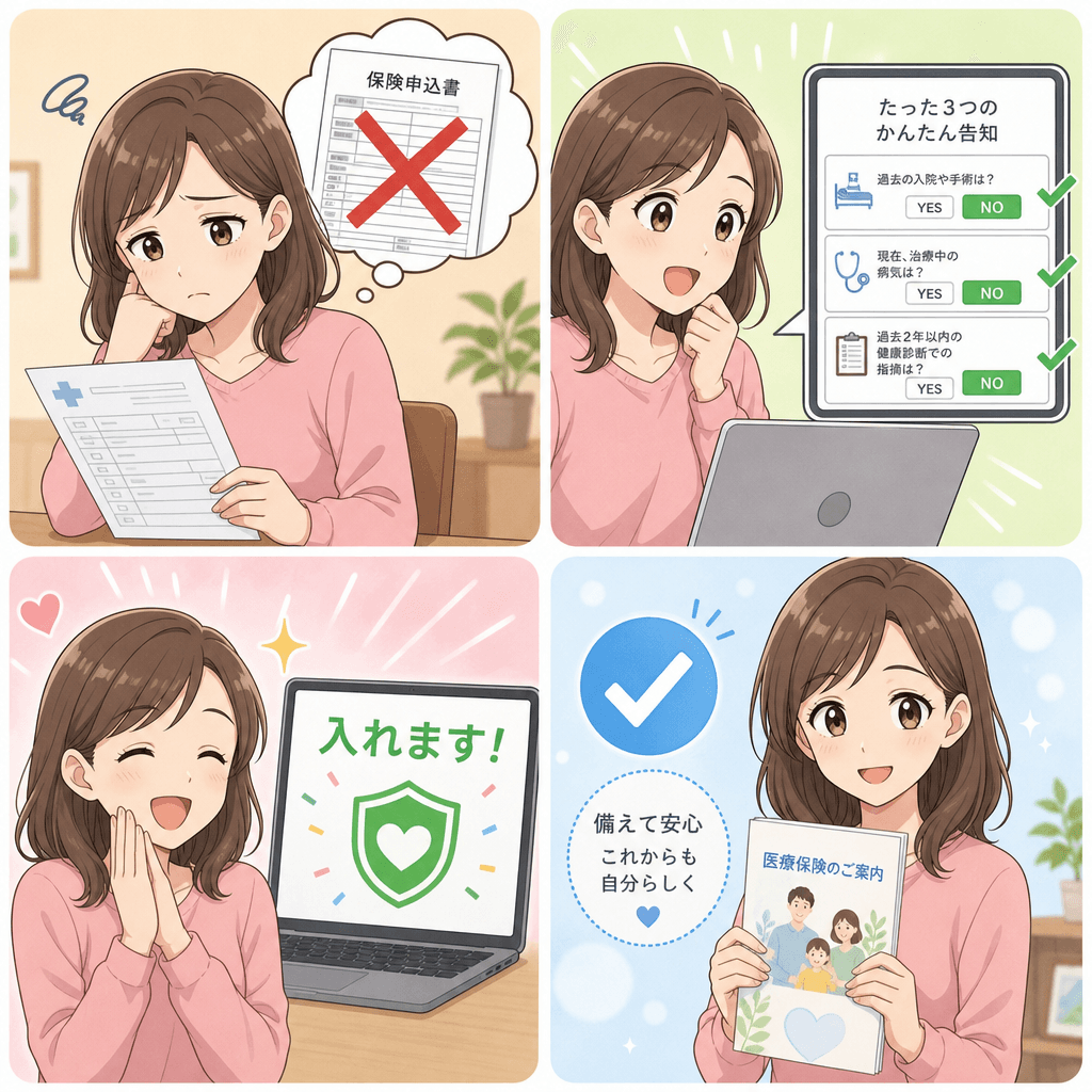 プランを選んでみましょう 4コマ漫画